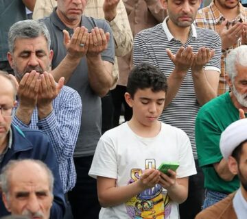 نماز عید فطر شهرستان رضویه سال 1402
