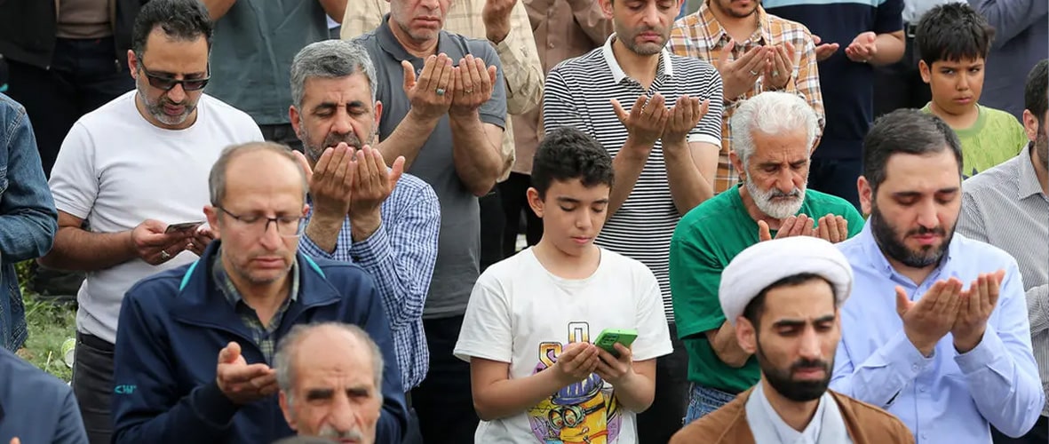 نماز عید فطر شهرستان رضویه سال 1402